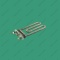 14792_2 *Washing machine heater 1460W straight hole for Temerature regulation sensor L150mm TW INDESIT 299508 photo 3 -