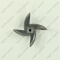16141_1 Meat grinder knife aksion helper Ø47mm sq. 8,5x8,5mm photo 2 -