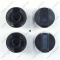 13555_1 *Plate power switch knob Black K-ct 4pcs universal photo 2 -