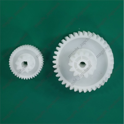 Шестеренка мясорубки PHILIPS D80/46мм h40мм z38/13 кос Ø35/24мм h38мм z41/9 к-кт 2шт HR2730/34 photo 2410666 Шестеренка мясорубки PHILIPS D80/46мм h40мм z38/13 кос Ø35/24мм h38мм z41/9 к-кт 2шт HR2730/34 photo 2410666
