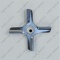 16133_2 Meat grinder knife MOULINEX Ø46mm hex 8mm flat TEFAL A-15 photo 3 -