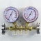Manifold 2 valves R12/22/134/404 90 cm FC photo 4 - 