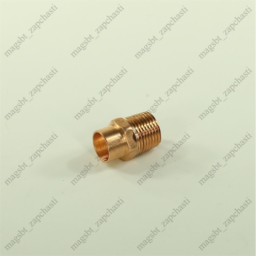 Solder-nut adapter 5/8 X 1/2M Solder-nut adapter 5/8 X 1/2M