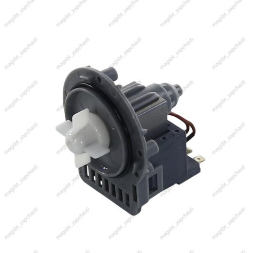 Pump of washing machine STEP.SH 3 screws 40W clamps back aluminum universal Pump of washing machine STEP.SH 3 screws 40W clamps back aluminum universal