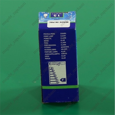 Refrigerator lamp E14 15W 220V photo 2283887