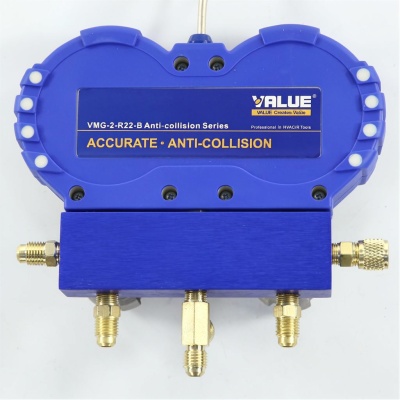 Manifold 2 valve R22/R134a/R404A/R407C VALUE VMG-2-R22-B-03 F photo 2493855