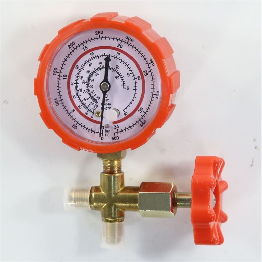 Manifold 1 valve R22/134/404/407 high CT-466A photo 2 - Manifold 1 valve R22/134/404/407 high CT-466A photo 2 -