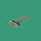 18993_2 Heating element direct 1700W with Temperature Switch Sensor L170mm China photo 3 -