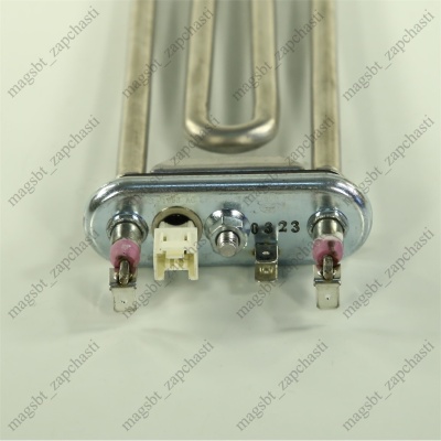 *Washing machine heating element 1750 W straight DRT sensor L190 mm KAWAI INDESIT ARISTON 3406113 1326475009 photo 2435767 *Washing machine heating element 1750 W straight DRT sensor L190 mm KAWAI INDESIT ARISTON 3406113 1326475009 photo 2435767