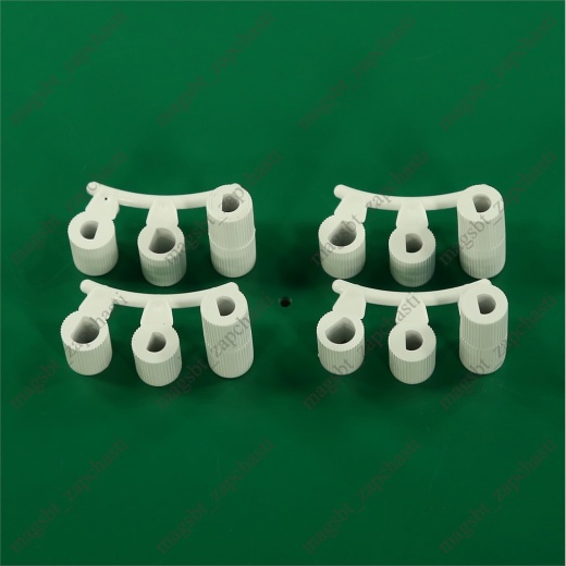 Handle for plate white (4pcs) photo 4 - Handle for plate white (4pcs) photo 4 -