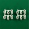 12483_3 Handle for plate white (4pcs) photo 4 -