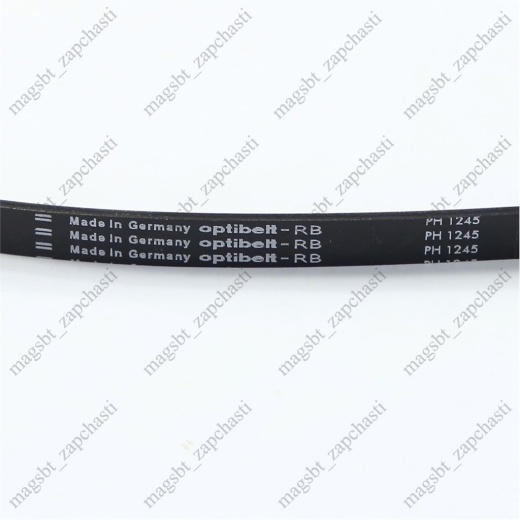 *Washing machine belt 1245 H7 PH Optibelt (FAGOR 51x7304 narrow) photo 2 - 