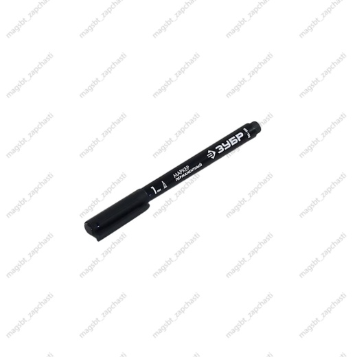 Marker permanent ZUBR sharpened tip MP-100 black 1mm Marker permanent ZUBR sharpened tip MP-100 black 1mm