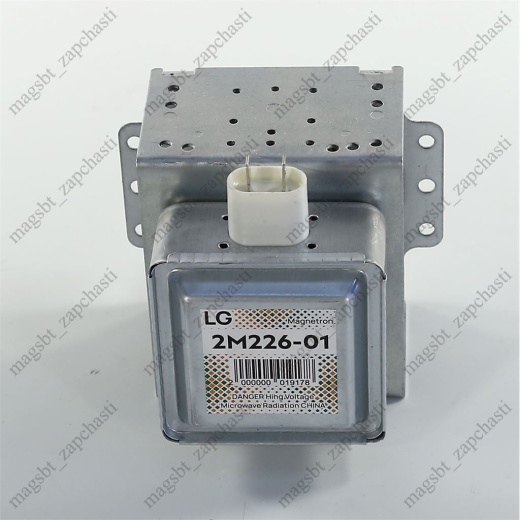 Magnetron LG 900W 6 plates 6 OTV 2M226-01 connector perpendicular 
