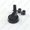 6422_2 *Plate Power Switch Knob Black K-ct Adapter 3 pcs universal photo 3 -