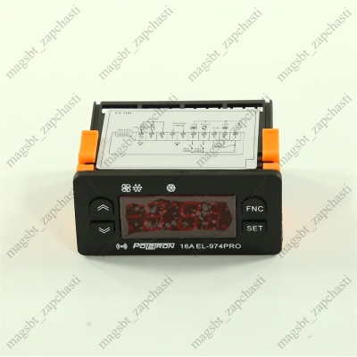 Control block POLETRON EL 974 PRO 2 plastic sensor 16A photo 2262891