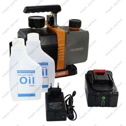 Vacuum pump 1-st 70 l/min battery 18V Poletron photo 3 - 