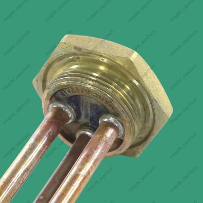 ТЭН водонагревателя 2500W 220V 1 1/4" Ø42мм L390мм RDT TW3 C медь THERMOWATT photo 2434763