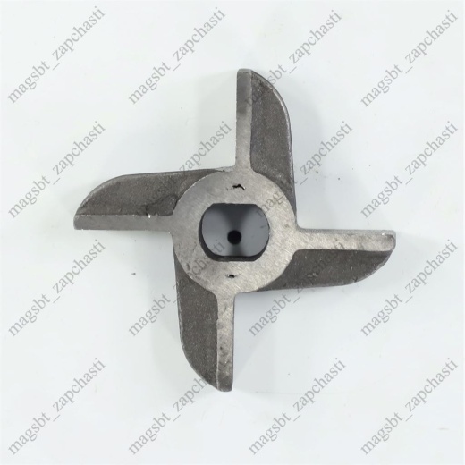 Meat grinder knife MIM-300 D75mm 16mm oval hole 2-sided photo 3 - Meat grinder knife MIM-300 D75mm 16mm oval hole 2-sided photo 3 -