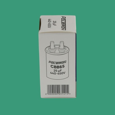 Конденсатор CBB65 25 мкф 440-450V металл photo 2394428 Конденсатор CBB65 25 мкф 440-450V металл photo 2394428