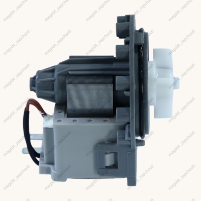 Насос стиральной машины 3 винт 30W клеммы назад алюм/медь SWAN Gorenje Midea photo 2335127