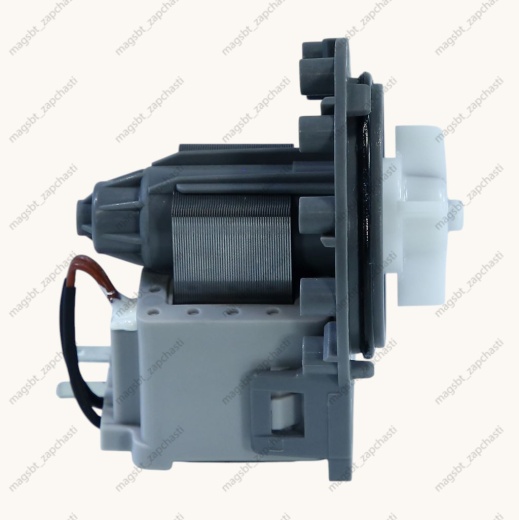 Насос стиральной машины 3 винт 30W клеммы назад алюм/медь SWAN Gorenje Midea photo 5 - 