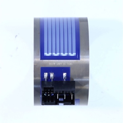 *Dishwasher heating element 2080 W Ø75 mm L45 mm 3 terminals+connector plug 7545 MIDEA GORENJE photo 2508318