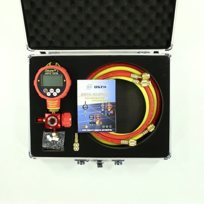 Digital pressure gauge manifold WK-6881H R22/134/404/404 Ø68 mm high pressure photo 2493932 Digital pressure gauge manifold WK-6881H R22/134/404/404 Ø68 mm high pressure photo 2493932