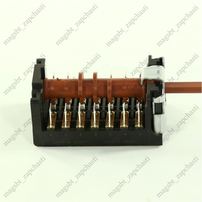 Oven switch HANSA 860705K1 6 positions 16A 250V photo 2266308 Oven switch HANSA 860705K1 6 positions 16A 250V photo 2266308