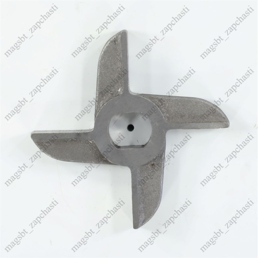 Industrial meat grinder knife MIM-600 D93.5mm 16.3x20mm oval without flange photo 2 - Industrial meat grinder knife MIM-600 D93.5mm 16.3x20mm oval without flange photo 2 -