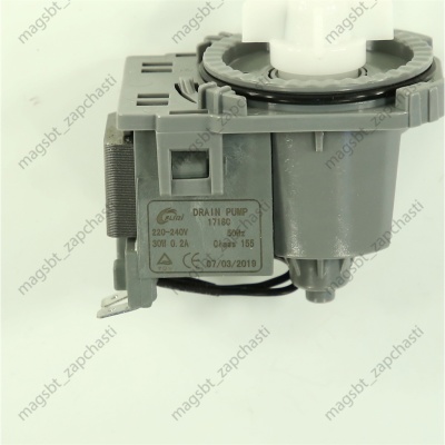 Dishwasher drain pump Fudi 4 pins 30W clamps back GORENJE 556915 photo 2265766 Dishwasher drain pump Fudi 4 pins 30W clamps back GORENJE 556915 photo 2265766