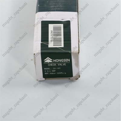 Клапан обратный HONGSEN под пайку Ø 3/4" ODF CV-19T photo 2392294 Клапан обратный HONGSEN под пайку Ø 3/4" ODF CV-19T photo 2392294
