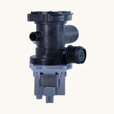 *Washing machine pump assambly Askoll 3 screw 30 W chip back T2107 photo 2450262