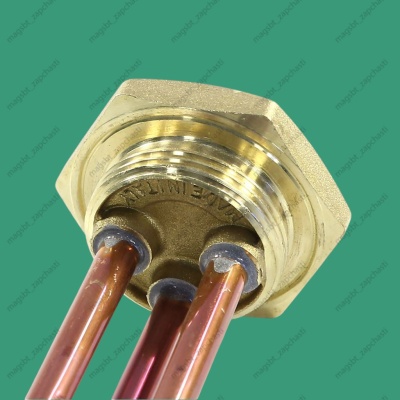 Heating element in/n 1500W 220V RDT TWC 1 1/4 (42mm) L290mm THERMOWATT /copper/ photo 2382783 Heating element in/n 1500W 220V RDT TWC 1 1/4 (42mm) L290mm THERMOWATT /copper/ photo 2382783