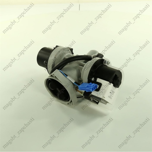 Washing Machine pump assembly 3 pins 30/35W terminals forward copper double 5859EN1006C AHA73653503 LG 