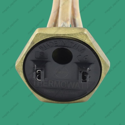 ТЭН радиатора 1000W L280мм 220V RDT TW3 1 1/4" (42 мм) THERMOWATT медь photo 2407686