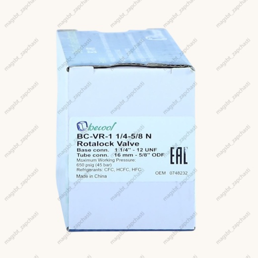 Вентиль Rotalock BC-VR-1 (1/4"-5/8") photo 6 - 