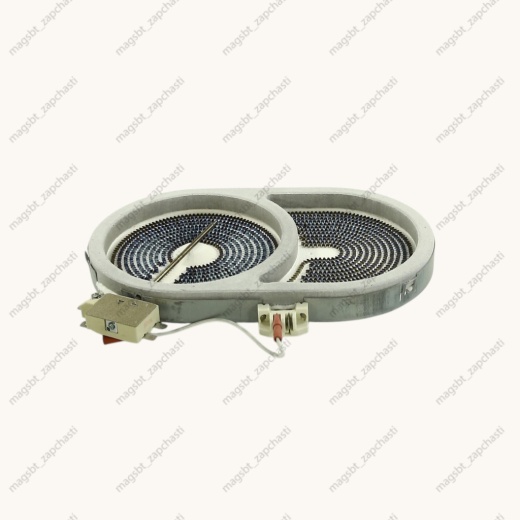 Glass ceramic hob 2000/900W Ø270mm 