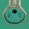 13768_2 Heating element in/n 4000W 230V E-RCT TW3 1 1/4 (42mm) L385mm THERMOWATT /copper/ photo 3 -