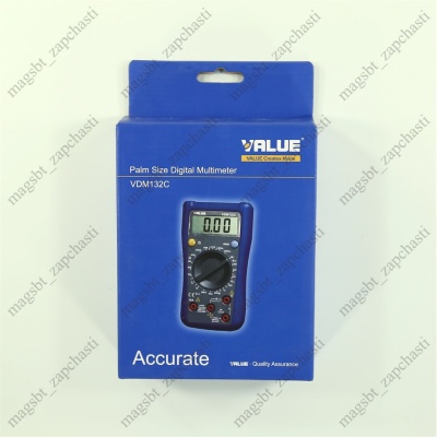 Мультиметр цифровой VALUE VDM 132C photo 2397300