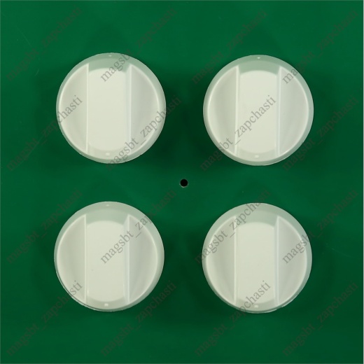 Handle for plate white (4pcs) photo 2 - Handle for plate white (4pcs) photo 2 -