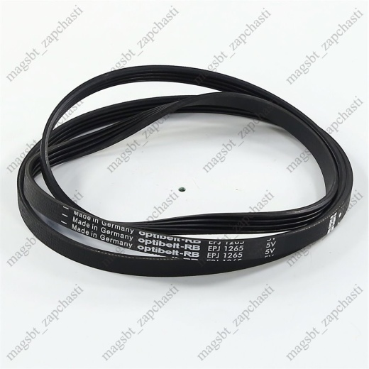 *Belt of the washing machine 1265 J4 EL Optibelt (INDESIT 059560) photo 1 - *Belt of the washing machine 1265 J4 EL Optibelt (INDESIT 059560) photo 1 -