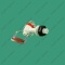 Cooler tap for hot water external thread with nut (red) photo 1 - 