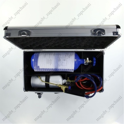 Oxygen-propane gas welding 2 liters FY-1-348 suitcase black photo 2283789