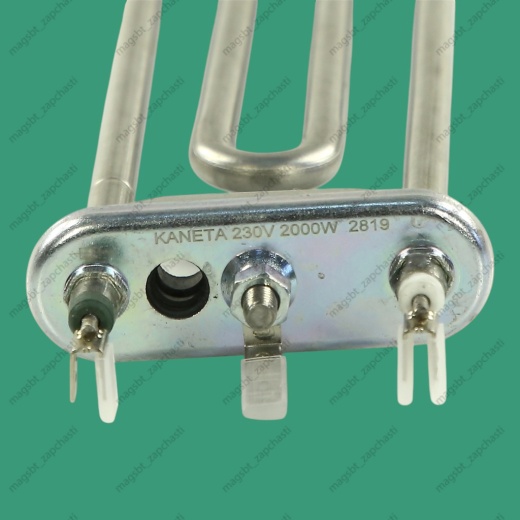 *Washing machine heater 2000W straight hole for Temerature regulation sensor L240mm TW Bosch Siemens 265961 KANETA photo 2 - *Washing machine heater 2000W straight hole for Temerature regulation sensor L240mm TW Bosch Siemens 265961 KANETA photo 2 -