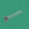 16811_2 * Heating element in / N 700W 220v Ш64mm anode M4 L250mm RF stainless THERMOWATT THERMEX 3170452 photo 3 -