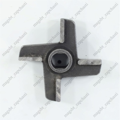 Knife for industrial meat grinder MIM-300 D74mm 13.5x16.5mm oval hole photo 2284043 Knife for industrial meat grinder MIM-300 D74mm 13.5x16.5mm oval hole photo 2284043