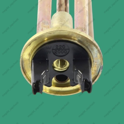 Heating element in/n 2000W 220V RCF TW PA Ø48mm anode M6 L265+150mm THERMOWATT/copper/ photo 2383008 Heating element in/n 2000W 220V RCF TW PA Ø48mm anode M6 L265+150mm THERMOWATT/copper/ photo 2383008