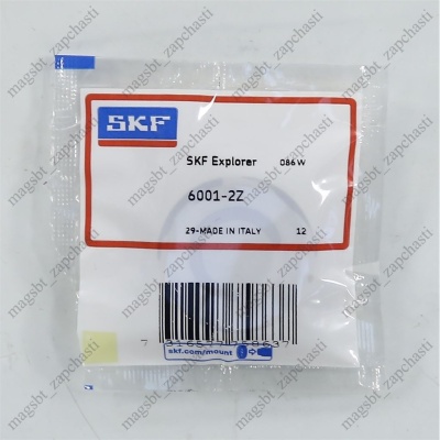 Подшипник 6001 ZZ 12x28x08 SKF photo 2399898 Подшипник 6001 ZZ 12x28x08 SKF photo 2399898