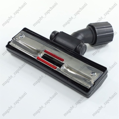 Vacuum cleaner brush with wheels Metal Base Ø30-35mm photo 2271376